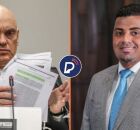 Ministro Alexandre de Moraes, do STF, e ex-deputado estadual TH Joias.