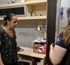 Mulher preso em S&atilde;o Paulo. 