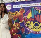 Prefeita Mirella Almeida faz balando do Carnaval 2026 de Olinda.