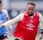 Neymar, atacante do Santos.