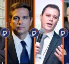  H&eacute;lio Zylberstajn, Roberto Campos Neto, Emerson Casali e Yves Gandra Martins Filho.