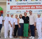 Equipe da nova Cozinha Comunitaria de Buique.