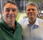 Flavio Bolsonaro e Tarsicio de Freitas.