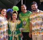 Prefeita Elcione e C&eacute;sar Ramos acompanham agremia&ccedil;&otilde;es de Carnaval