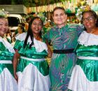 Prefeita Elcione Ramos em evento de Igarassu.