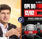 Protesto contra Jo&atilde;o Campos na C&acirc;mara do Recife.