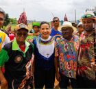 Raquel Lyra participa  Encontro de Maracatus de Baque Solto em Alian&ccedil;a