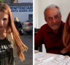 Suzane, que tirou o sobrenome Richthofen; Miguel Netto, seu tio; e Carmem Magnani, prima dele. 