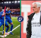 Jos&eacute; Mourinho critica comemora&ccedil;&atilde;o de Vin&iacute;cius J&uacute;nior.