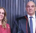Viviane Barci de Moraes e Alexandre de Moraes.