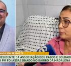 Entrevista concedida ao programa Cidade Alerta, da TV Guararapes
