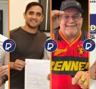 Everton Felipe, Caio Chuva, Marcone Chaveiro e Fl&aacute;vio Ca&ccedil;a Rato.