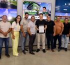 Prefeito S&eacute;rgio Colin assina ordem de servi&ccedil;o para constru&ccedil;&atilde;o do Centro de Reciclagem de Toritama.