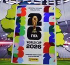 &Aacute;lbum de figurinhas Panini Copa do Mundo.