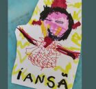 Atividade escolar com orix&aacute;.