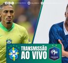 Brasil x Fran&ccedil;a ter&aacute; transmiss&atilde;o e cobertura do Portal de Prefeitura.