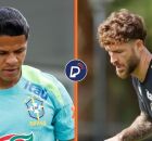 Douglas Santos e L&eacute;o Pereira.