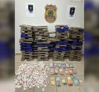 Drogas apreendidas pela PF e BOPE-PE.