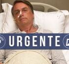 Ex-presidente Jair Bolsonaro em hospital.
