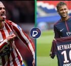 Antoine Griezmann ultrapassa Neymar na lista de artiheiros da Champions League.
