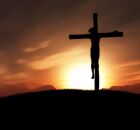 Imagem ilustrativa de Jesus na cruz.