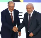 Presidente Lula e Geraldo Alckmin.