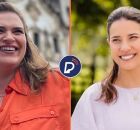 Mar&iacute;lia Arraes e Raquel Lyra. 