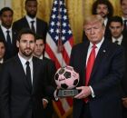 Donald Trump chamou o Palmeiras de melhor time brasileiro ao relembrar jogo contra o Inter Miami de Messi na Copa do Mundo de Clubes. 