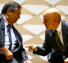 Ministros Fl&aacute;vio Dino e Alexandre de Moraes, do STF.