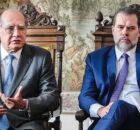 Ministros Gilmar Mendes e Dias Toffoli, do STF.