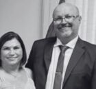 Prefeito Nelson Antonio Rozani, de Vista Alegre do Alto, ao lado da esposa, a primeira-dama Rosa de F&aacute;tima.