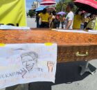 Protesto de servidores p&uacute;blicos do Recife.