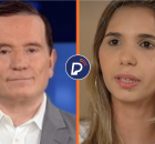 Roberto Cabrini e poss&iacute;vel filha de Antonio Brennand