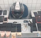 Material apreendido pela PMPE.