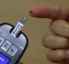 Teste para diabetes.