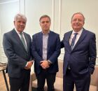 Ministro do STF Andre Mendon&ccedil;a e pastores 