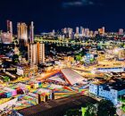 Campina Grande iluminada no m&ecirc;s de S&atilde;o Jo&atilde;o 