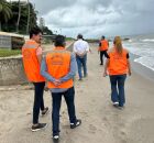 Prefeitura de Jaboat&atilde;o faz vist&oacute;ria nas praias