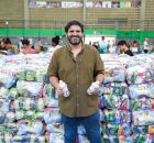 Vinic&iacute;us Labanca faz entrega de cestas b&aacute;sicas 