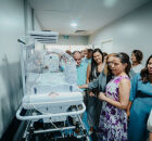Raquel Lyra em visita a hospital de Pernambuco