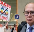 Gilmar Mendes afirma que STF ajudou Globo a n&atilde;o perder concess&atilde;o no governo Bolsonaro.