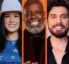 Ana Castela, P&eacute;ricles e Gustavo Mioto.