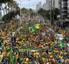 Ato da direita em Recife.