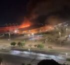 Inc&ecirc;ndio atinge Vel&oacute;dromo do Parque Ol&iacute;mpico utilizado no Rio 2016