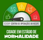 Chuvas: Prefeitura do Recife classifica cidade em est&aacute;gio de normalidade