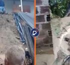 Camaragibe: chuvas provocam deslizamentos de barreira e atingem casas no C&oacute;rrego da Esperan&ccedil;a