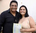 Marcos Ant&ocirc;nio, o 'Negr&atilde;o Aben&ccedil;oado', e produtora Carina Litwak anunciam fim do relacionamento