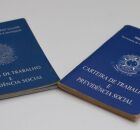 Carteira de trabalho. 