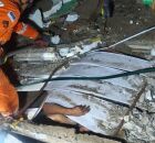 Idoso de 72 anos morreu ap&oacute;s ser soterrado no desabamento.