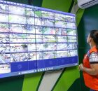 A prefeita professora Elcione Ramos (PSD) acompanha a situa&ccedil;&atilde;o nas ruas. 